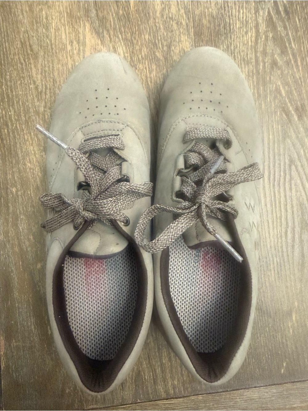 SAS Women's Lace-Up Sneakers in Taupe